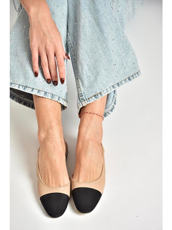 Fox Shoes Gri Fox Shoes Babet U7255120 Kadın