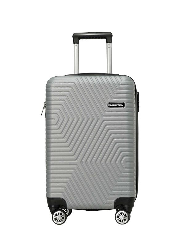 Travel Soft SANDERUM -K  5FX Gri Unisex Küçük Boy Valiz