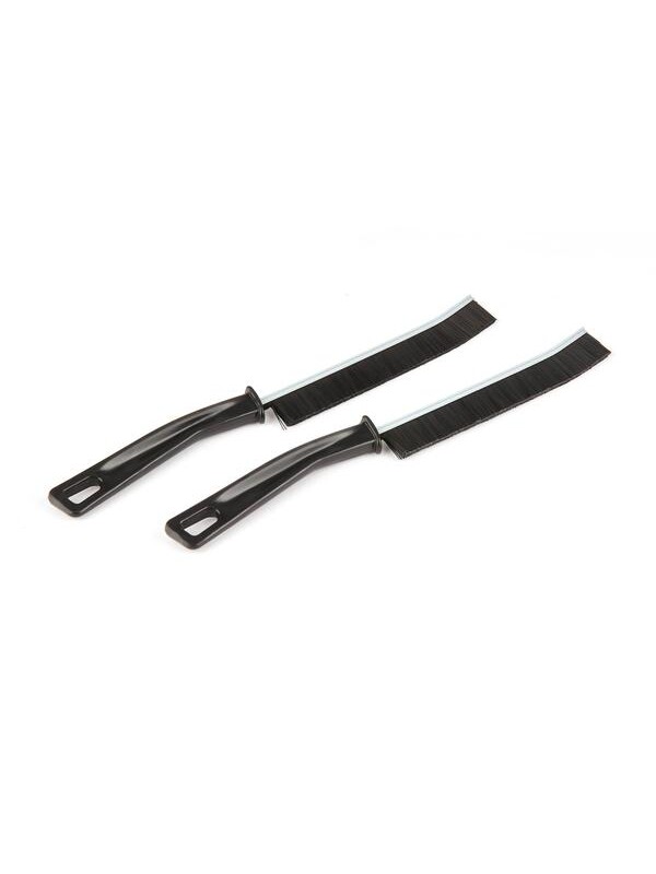 KPM 2'li Dar Alan Temizlik Fırçası - Siyah - 22 cm