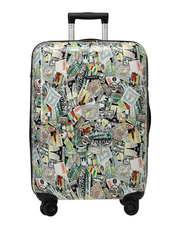 Lumberjack PC LONDON -B 5FX MULTI Unisex Büyük Boy Valiz