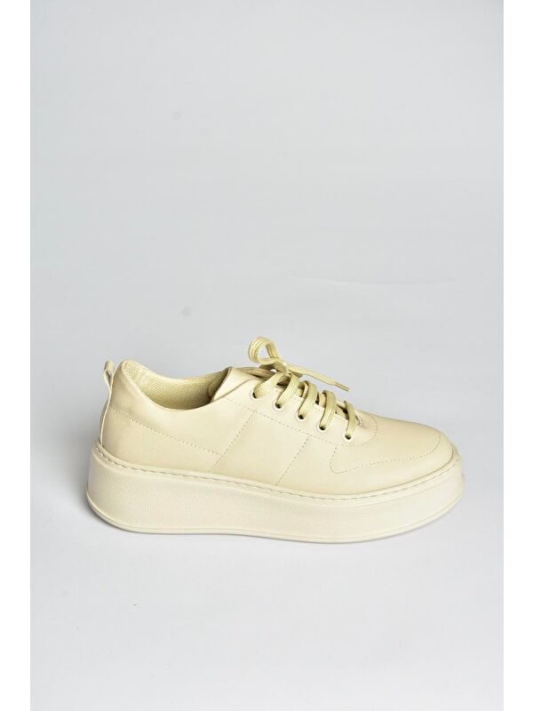Fox Shoes Bej Kadın Spor Ayakkabı T274148309