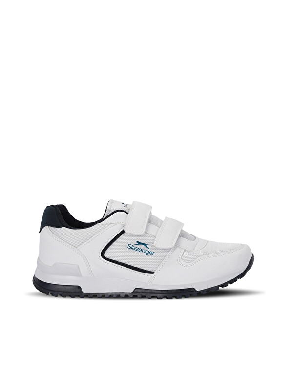 SLAZENGER ALLURE I Kadın Cırt Cırtlı Beyaz Günlük Spor Ayakkabısı