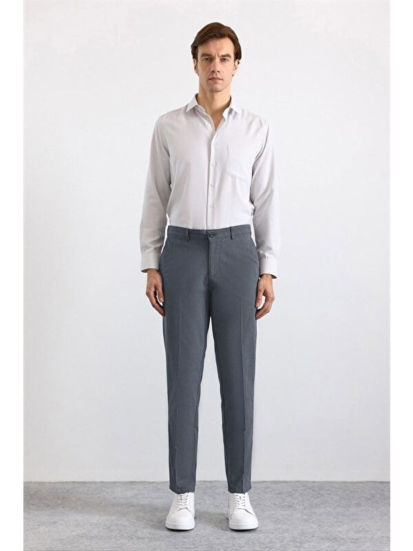 Süvari Lacivert Regular Casual Pantolon