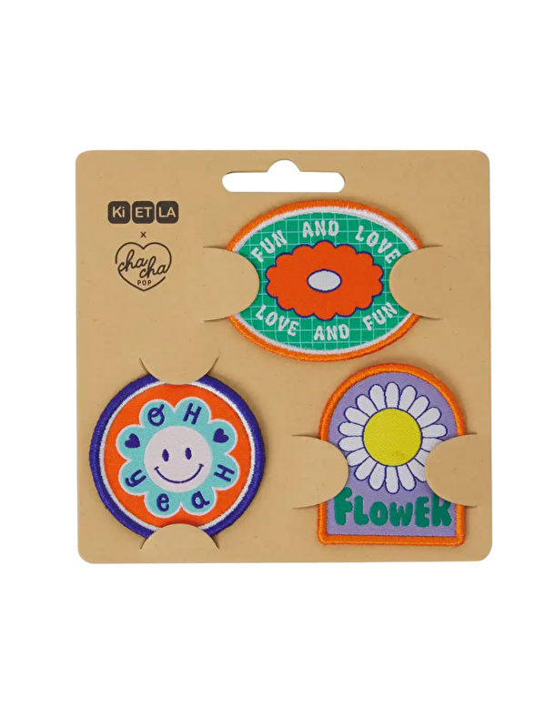 Kietla Cırt Cırtlı Patch Seti Flower