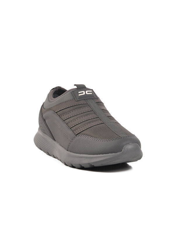 Füme Fileli Hafif Esnek Erkek Spor Ayakkabı Disc M - Görsel 4