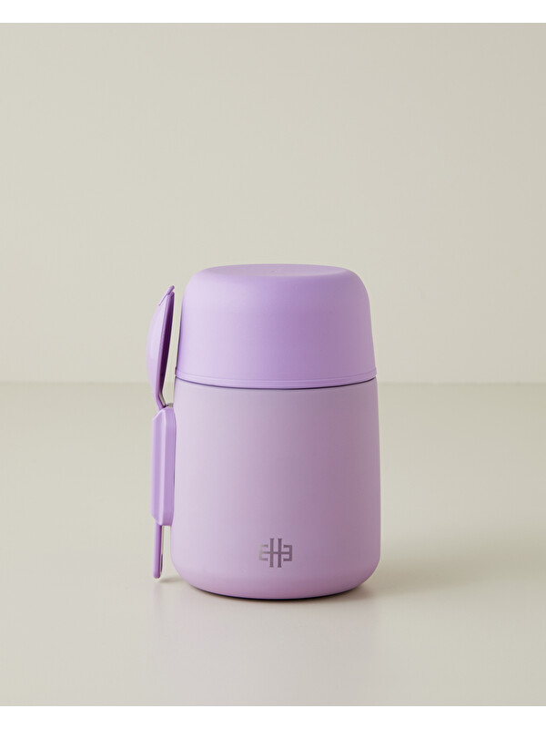 English Home Good Mood Lunchy Çelik Saklama Termosu 500 ml Mor