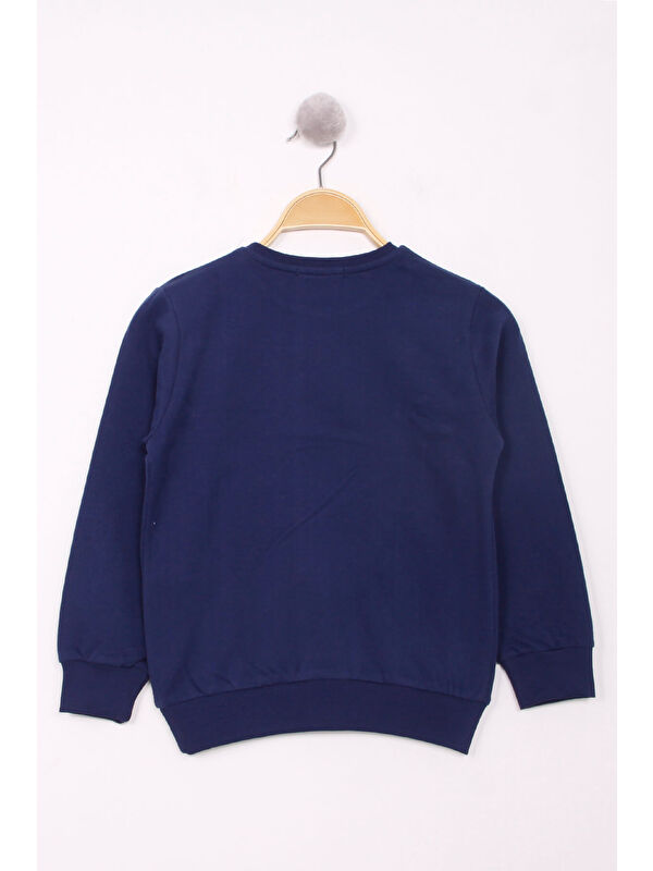 Toontoykids Erkek Çocuk Uçak Baskılı Sweatshirt