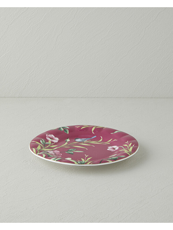English Home Vanilla New Bone China Pasta Tabağı 20 cm Mor