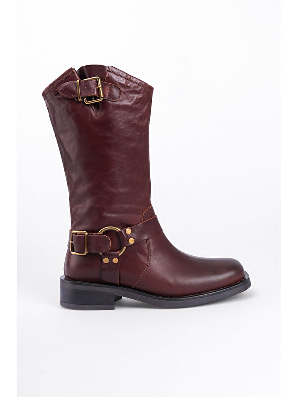 Kadın Hakiki Deri Bot - Görsel 3