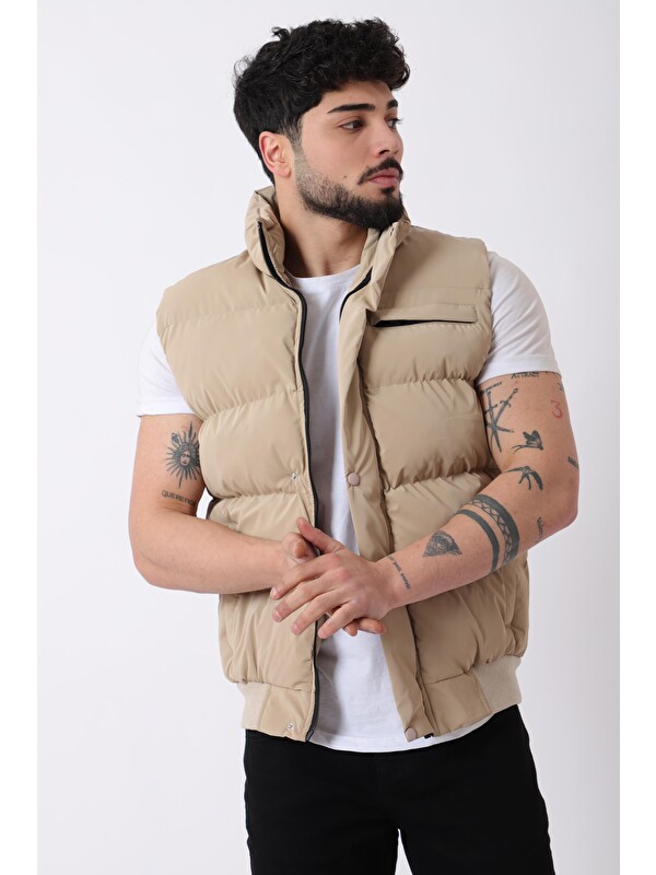 Stilkombin Göğüs Cepli Bel Lastili Nova Yelek BL 1722_60323