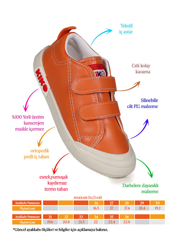 Suba Cırtlı Termo Taban Erkek Çocuk Günlük Spor Ayakkabı - Görsel 3