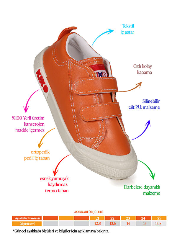 Suba Cırtlı Termo Taban Erkek Bebek Günlük Spor Ayakkabı - Görsel 3