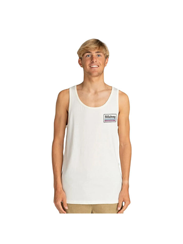 Billabong Walled Tees Erkek Beyaz Atlet