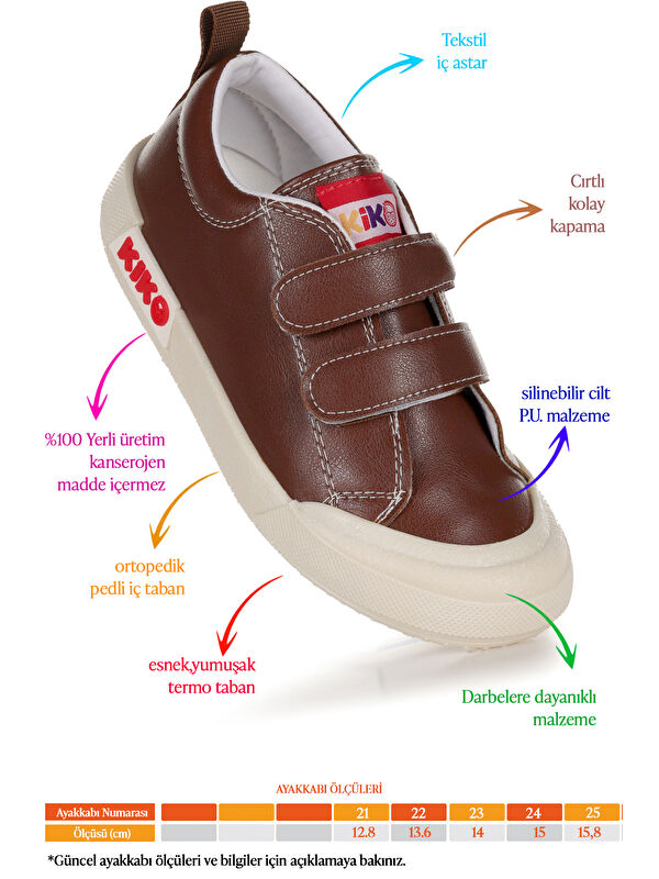 Suba Cırtlı Termo Taban Erkek Bebek Günlük Spor Ayakkabı - Görsel 3