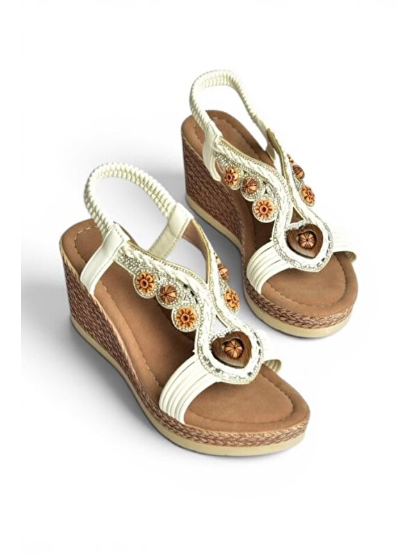Fox Shoes Beyaz Kadın Sandalet Y274501609