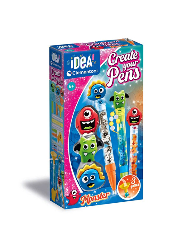 Clementoni Idea Mini Kalem Laboratuvarı Canavarlar 18828