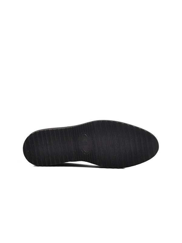 Siyah Rugan Erkek Klasik Ayakkabı P420 M - Görsel 6