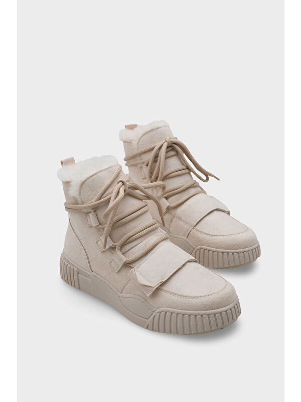 Sharron Kürklü Kadın Spor Bot - Görsel 2