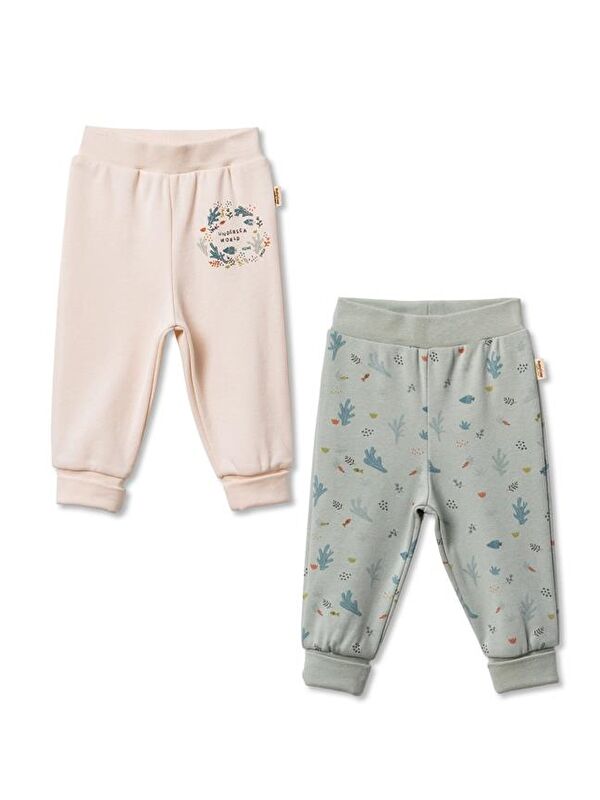 BabyCosy Organic  Bebek 2li Pantolon %100 Organik Pamuk