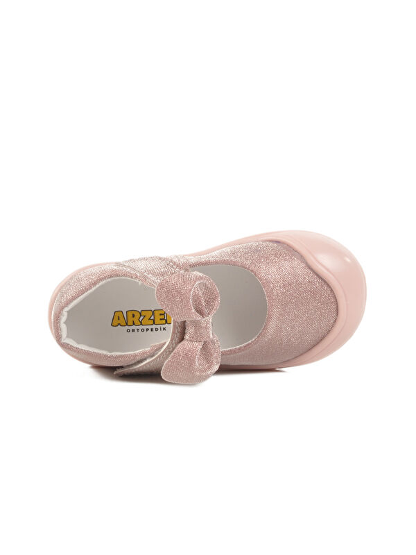 Pudra Cırtlı Ortopedik Kız Bebek Ayakkabı 25T100 İA - Görsel 5