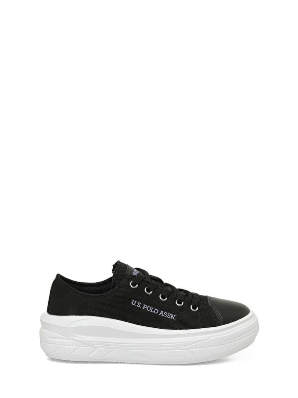 U.S. POLO ASSN. CLEME TEX JR 5FX Siyah Kız Çocuk Sneaker