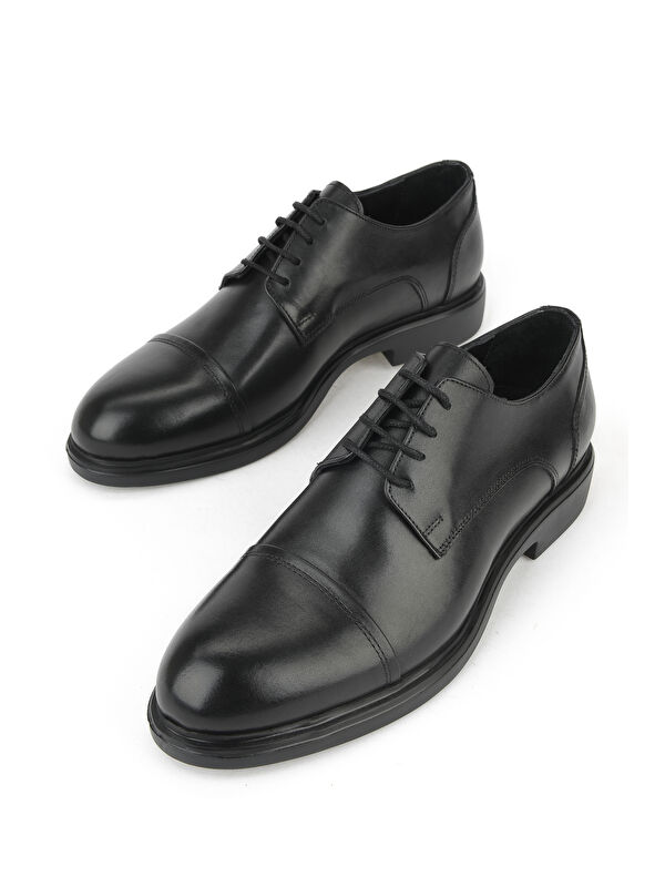 Erkek Hakiki Deri Ayakkabı 1531043Z4191 Siyah - Görsel 6