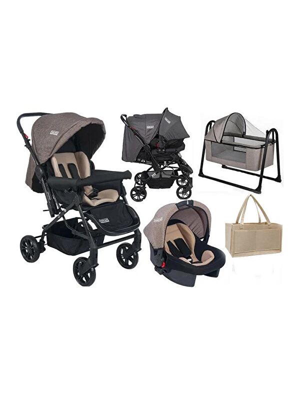 TOMMYBABY Elegant Yenidoğan Seti Bebek Arabası Beşik Ana Kucağı
