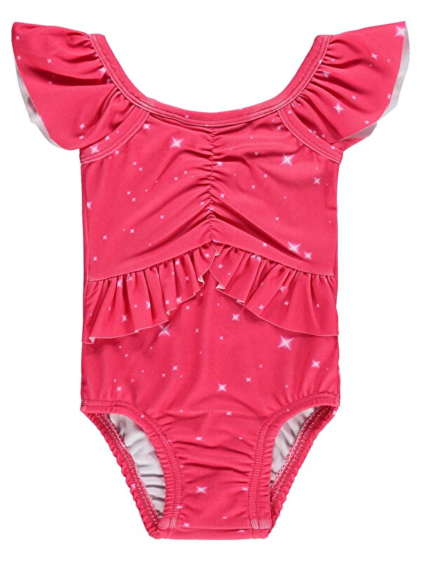 Civil Baby Göğsü Büzgülü 6-18 AY Mayo - Fusya