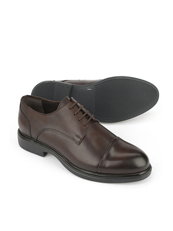 Erkek Hakiki Deri Ayakkabı 1531043Z4191 Kahve - Görsel 5