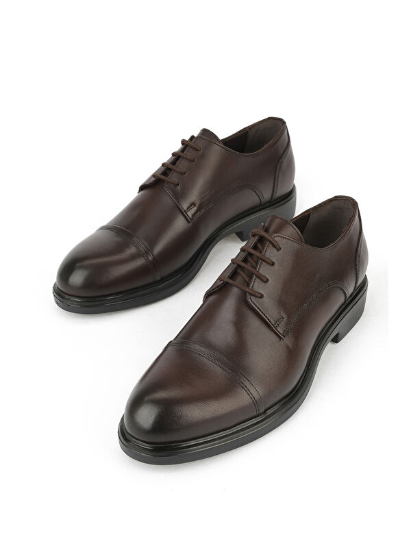 Erkek Hakiki Deri Ayakkabı 1531043Z4191 Kahve - Görsel 6