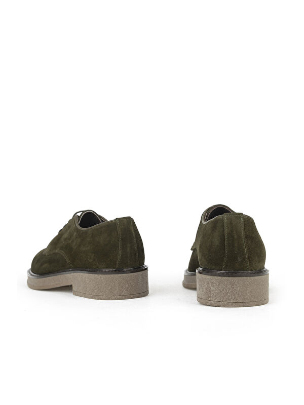 Erkek Hakiki Deri Ayakkabı 1531043Z0210 Haki - Görsel 4