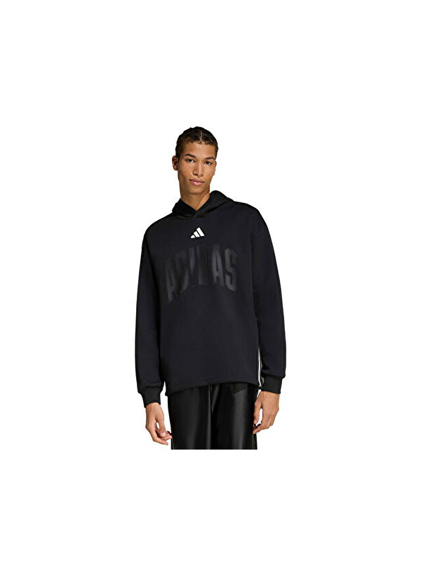 Adidas M Sta Seas Hd Erkek Günlük Sweatshirts KD0287 Siyah