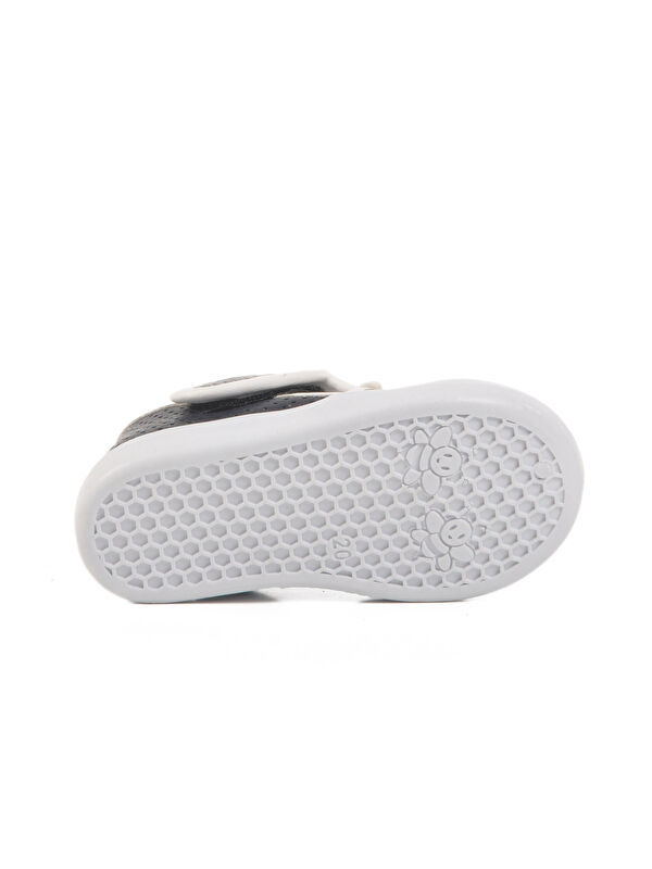 Lacivert Cırtlı Ortopedik Unisex Bebek Ayakkabı 25T101 İA - Görsel 6
