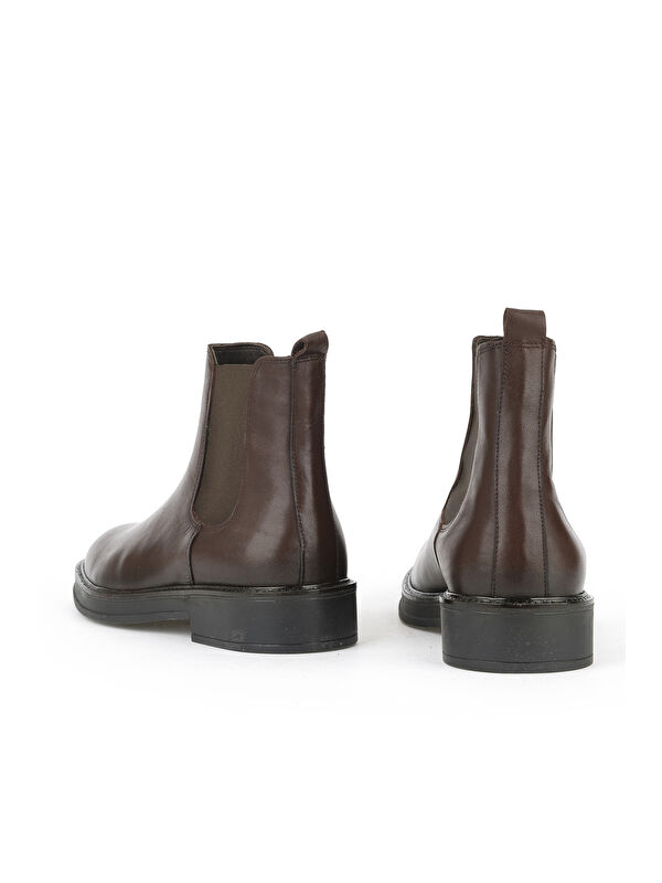 Erkek Hakiki Deri Bot 1531043Z028 Kahve - Görsel 4