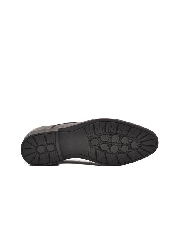 Siyah Hakiki Deri Erkek Klasik Ayakkabı 2499 M - Görsel 6