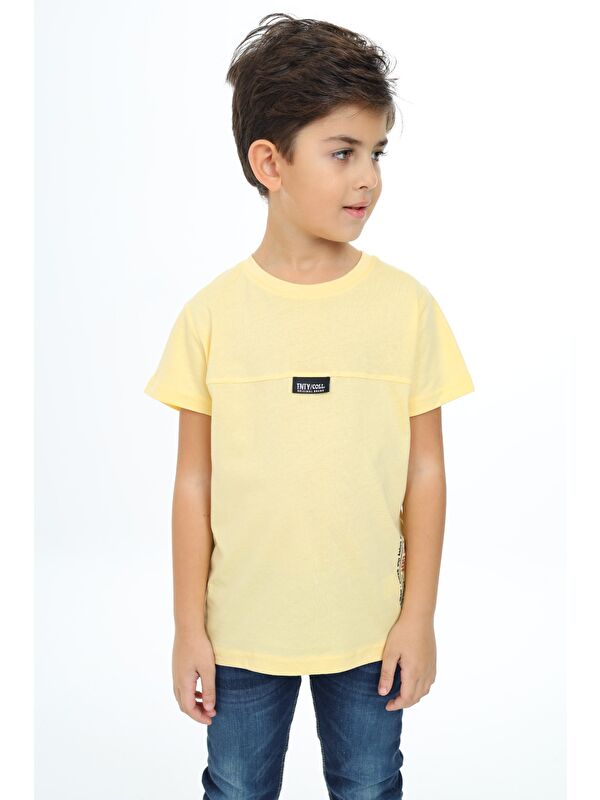 Toontoykids Erkek Çocuk Baskılı Tişört