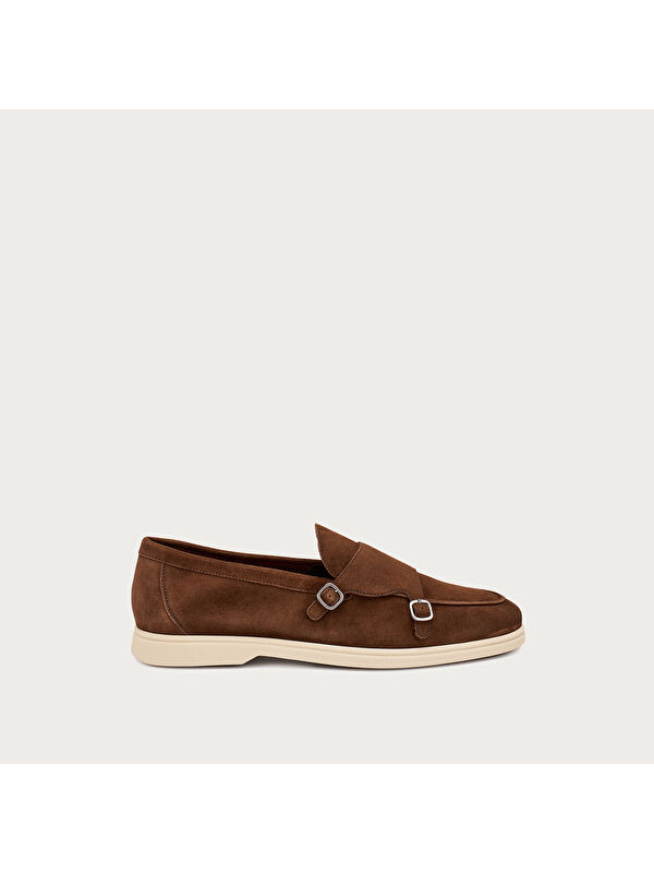 Frau Erkek Kahverengi Loafer 32B2 DAINO LEATHER