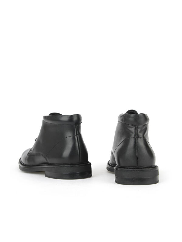 Erkek Hakiki Deri Bot 1531043Z41215 Siyah - Görsel 4