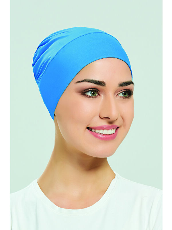 Remsa Mayo Havuz Deniz Düz Bone R-999-B Mavi