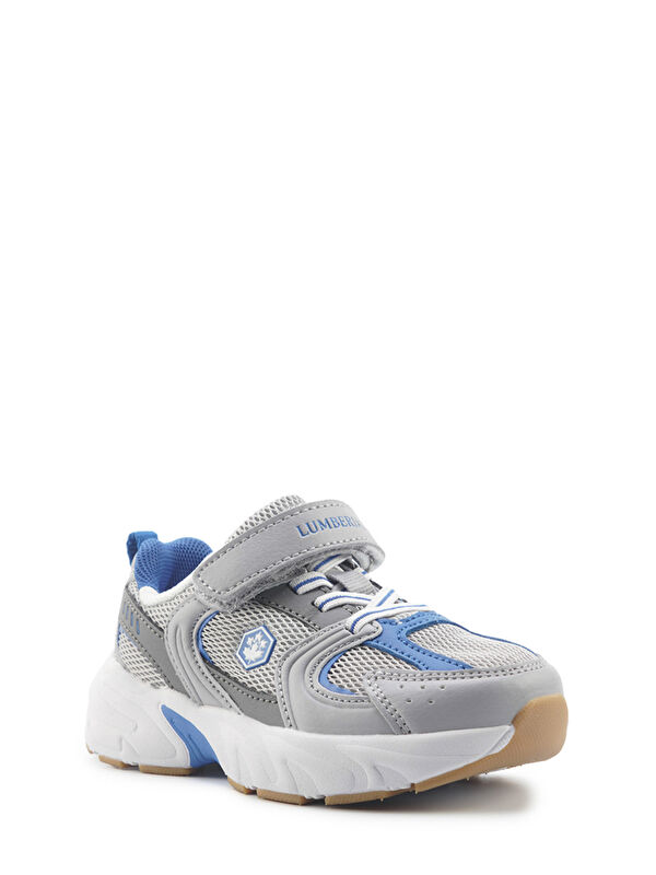 POLITA 5FX Gri Erkek Çocuk Spor Ayakkabı - Görsel 3