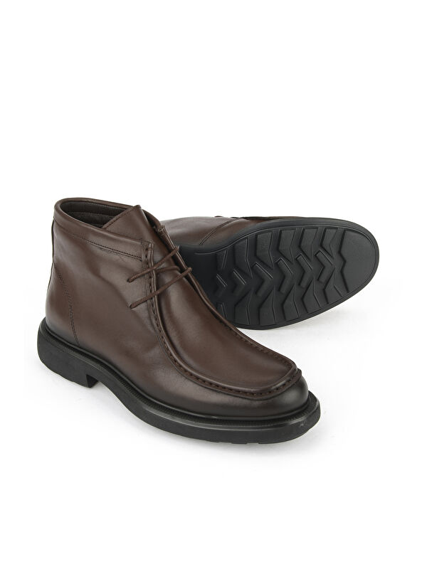 Erkek Hakiki Deri Bot 1531043Z4049 Kahve - Görsel 5