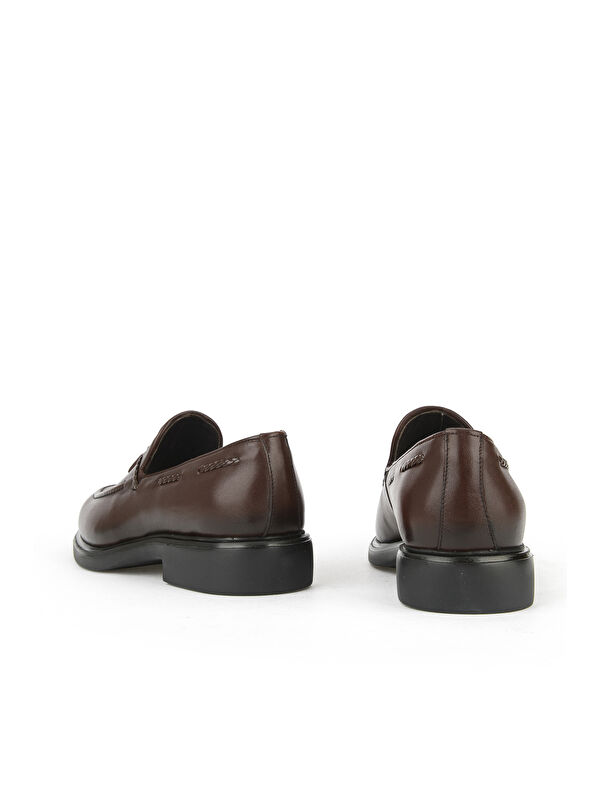 Erkek Hakiki Deri Ayakkabı 1531043Z4193 Kahve - Görsel 4