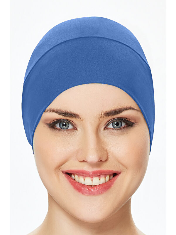 Remsa Mayo Havuz Deniz Düz Bone R-999-B Mavi05