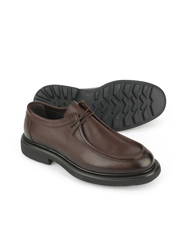 Erkek Hakiki Deri Ayakkabı 1531043Z4043 Kahve - Görsel 5