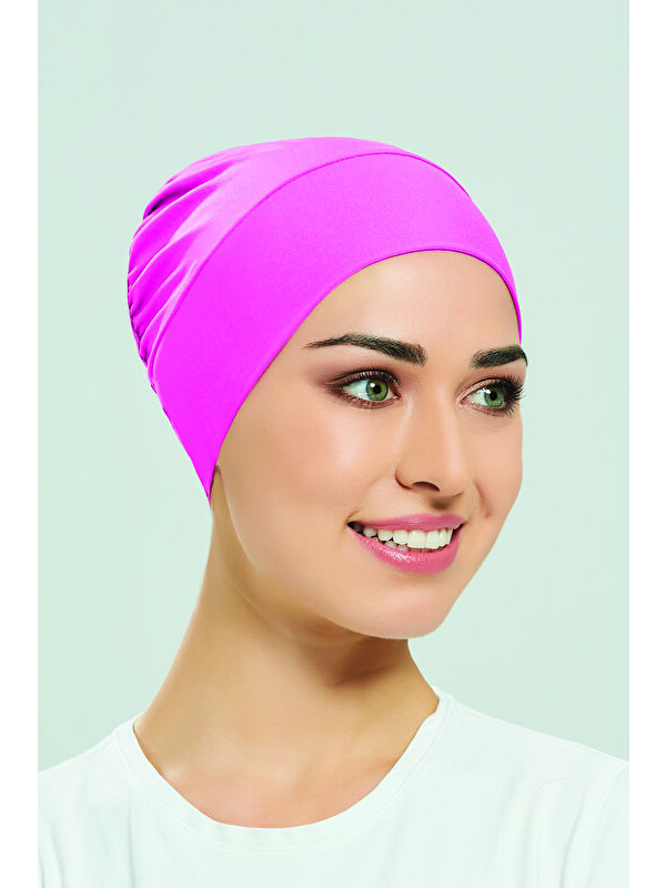 Remsa Mayo Havuz Deniz Düz Bone R-999-B Pembe