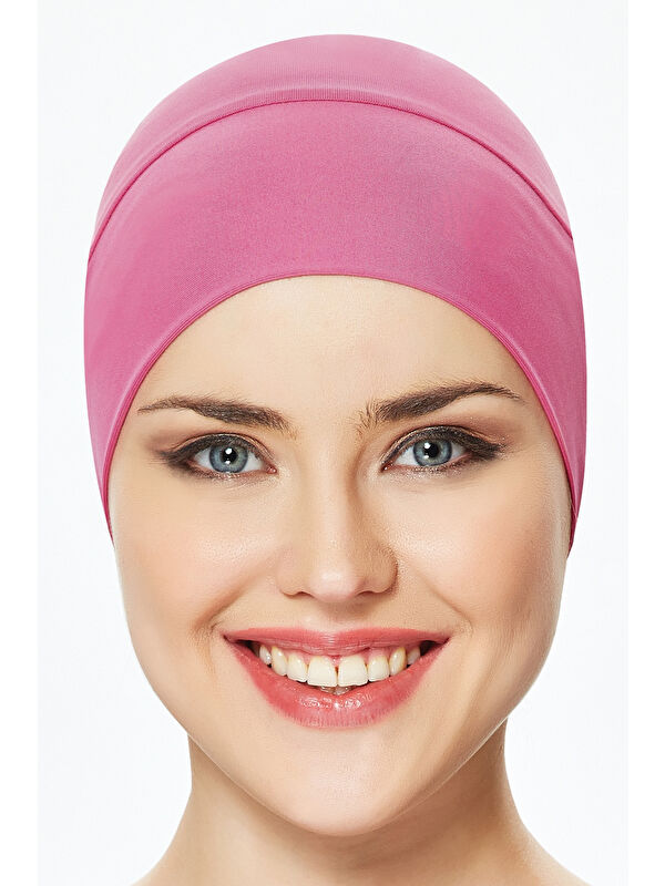Remsa Mayo Havuz Deniz Düz Bone R-999-B Pembe01