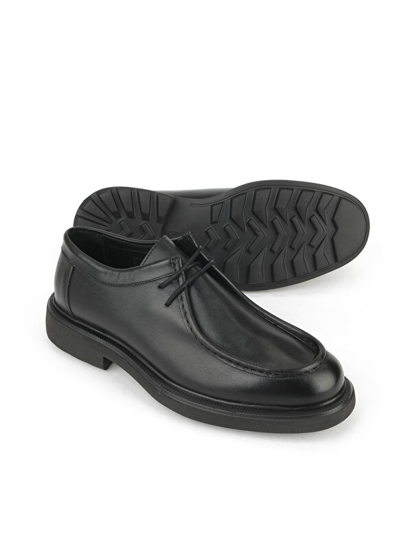 Erkek Hakiki Deri Ayakkabı 1531043Z4043 Siyah - Görsel 5