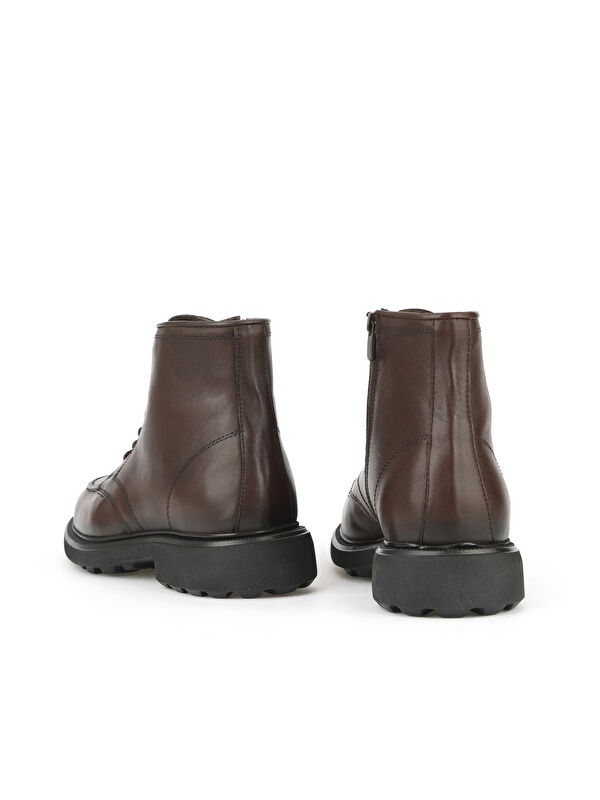 Erkek Hakiki Deri Bot 1531043Z4048 Kahve - Görsel 4