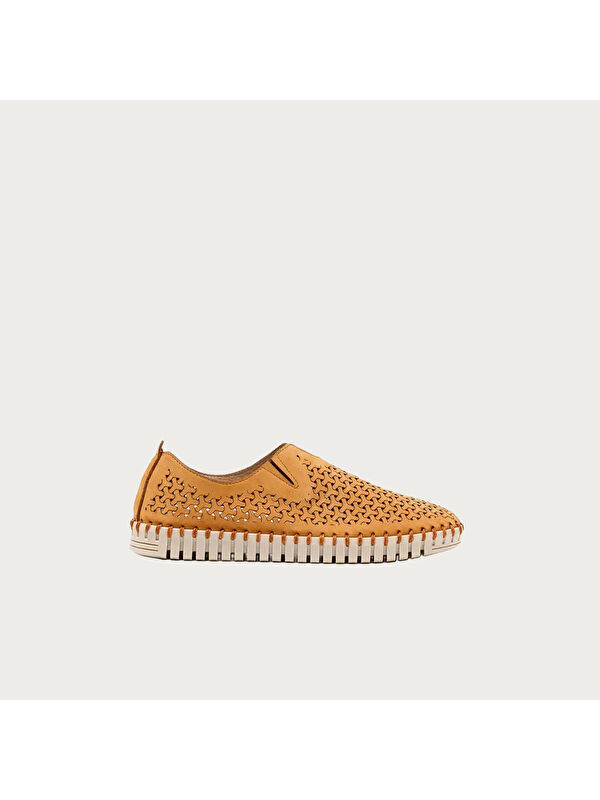 Frau Kadın Kahverengi Sneaker 52H0 NABUK Caramel