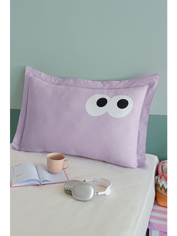 UPSTYLE Yastık Kılıfı Oxf. Funny 50x70 cm Lila